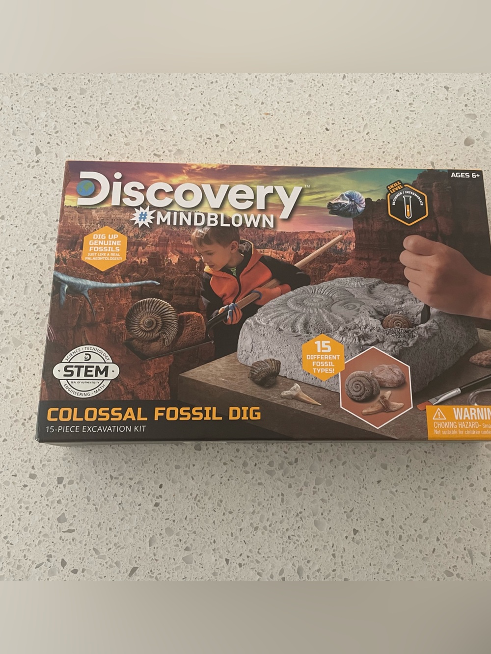 Discovery-MINDBLOWN Colossal Fossil Dig Kit -